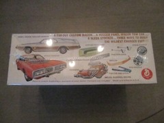 MPC 1973 DODGE CHARGER ORIGINAL FACTORY SEALED UNBUILT KIT #1-7307-225