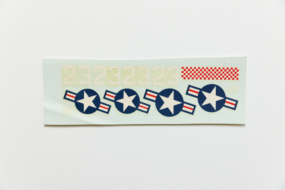 Vintage Lindberg Kit 3105M Corsair F4U Model Decal