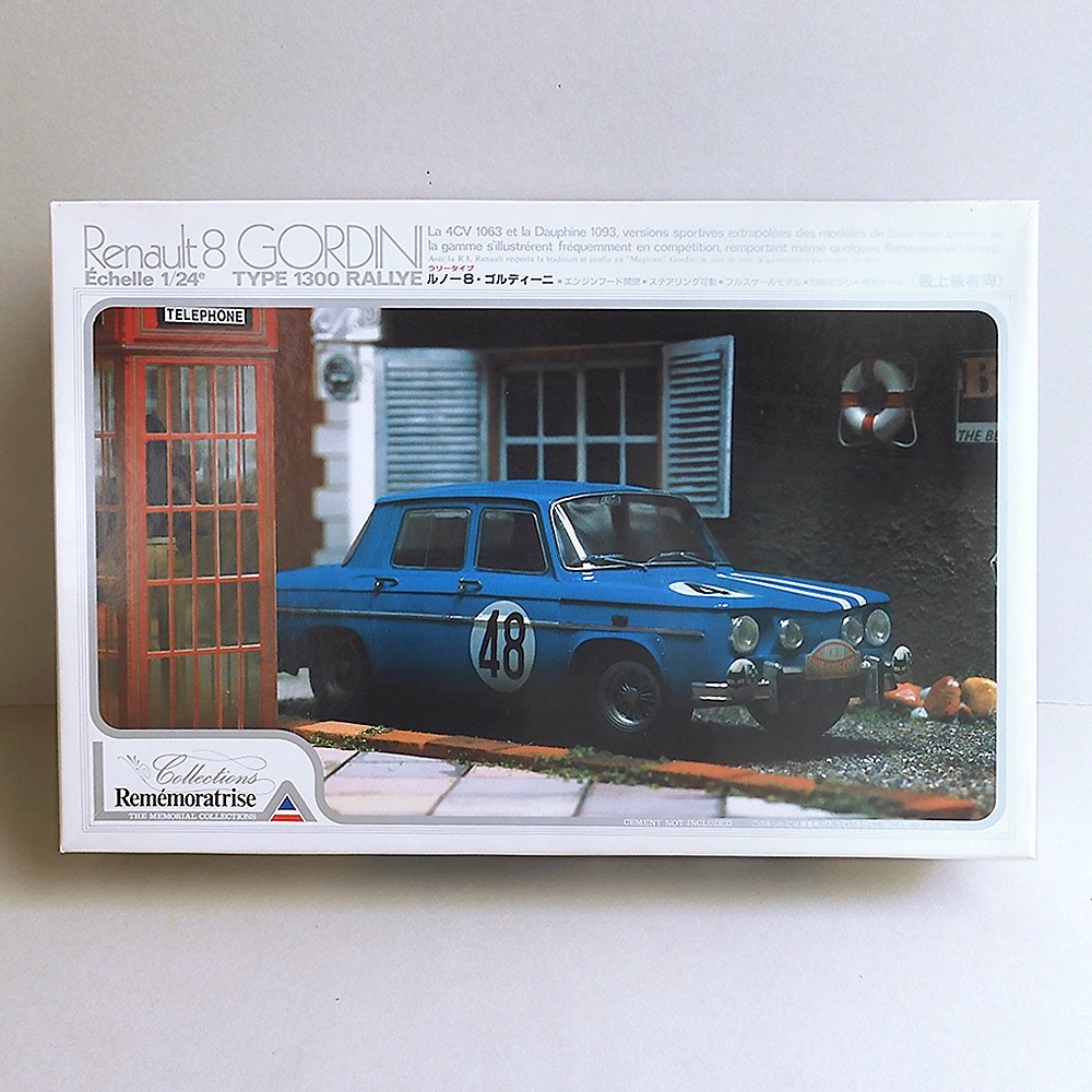 VTG UNION 1/24 Renault 8 Gordini Rally Type Model kit (2) Adult Collectible 15+