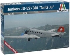 Italeri #150 Junkers JU-52/3M 1:72 NIB Free Shipping