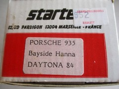 🔥 STARTER Porsche 935 BAYSIDE HANNA DAYTONA 1984 1:43 RESIN KIT MORE LISTED