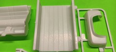 77 Chevy Street Pickup Truck 1/25 Hood Cab Glass Step Side Bed Chrome Open Grill