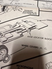 Jo-Han Plymouth Police Emergency Wagon 1:25 Model Kit #C-5100 (STARTED / READ)