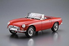 Aoshima 56851 The Model Car 101 BLMC G/HM4 MG-B MK-2 1968 1/24 scale kit Japan