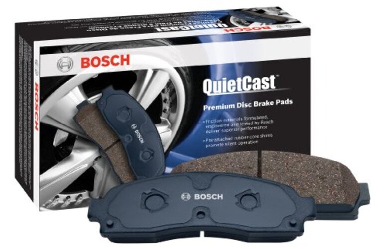 BP202 QuietCast Premium Semi-Metallic Disc Brake Pad Set- Compatible with