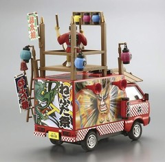 Aoshima 1/24 kit Mobile Sales Series Festival Yagura with Figure from JP 8063