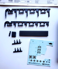 Tamiya 1:48 *READ DESCR* German Tiger I Early Production Die-Cast Chassis 32504