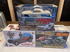 Revell “Rat Rods” ’29 Ford. 3 ‘n 1. 1:25. #85-2348. Lot Of 3 New Open Box