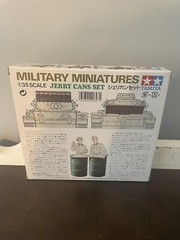 Tamiya 1/35 scale model kit 35026, German Jerry Can Set NEW