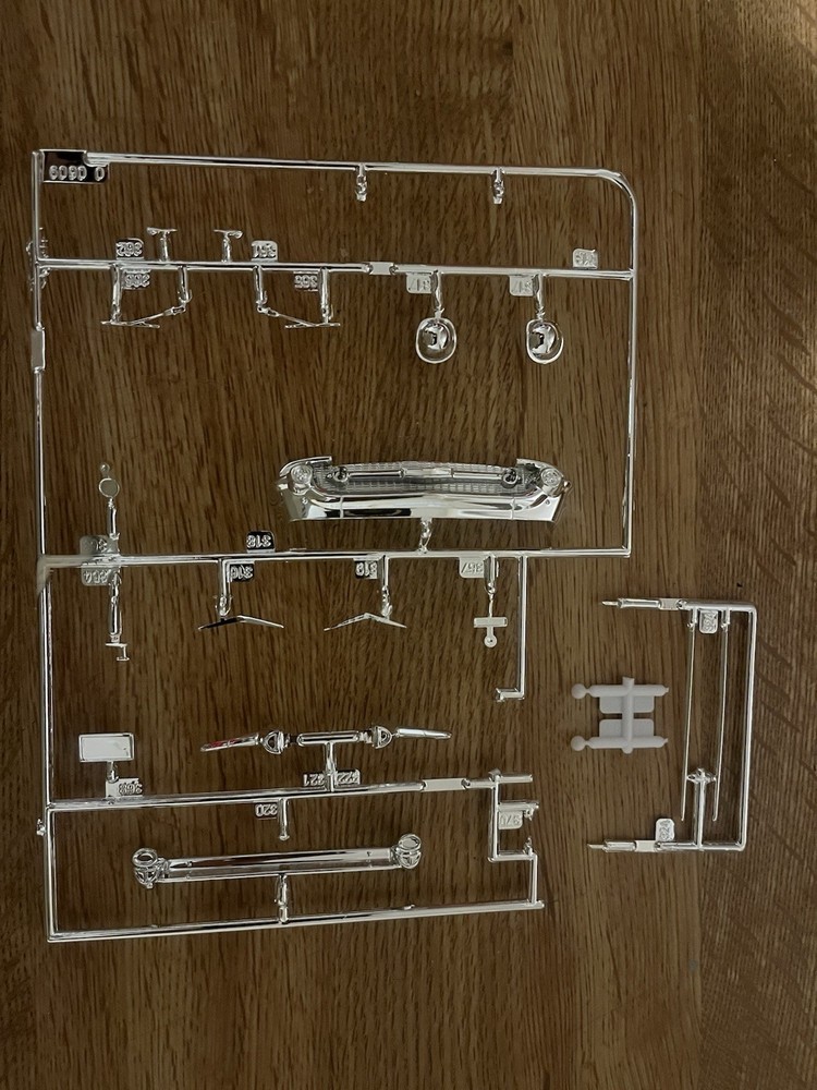 Revell 57 Chevy Bel Air chrome parts