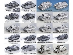 3D printed Military vehicles Tank models 100’s to Choose from in all scales (P2)