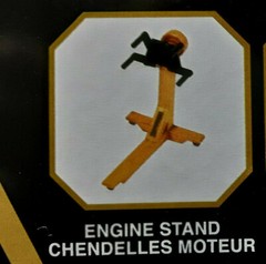 Tip Top Shop #2 PARTS ONLY Floor Jack 4 Stands Engine Stand 1/25 Diorama Garage