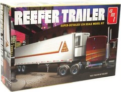 Advanced Build 1:24 Scale Reefer Semi Trailer with Sliding Suspension & Decals