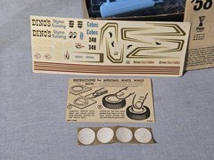 RARE ORG 1/25 AMT ’58 CHEVROLET IMPALA HARDTOP CUSTOMIZING KIT 2758-200 MIB 60s