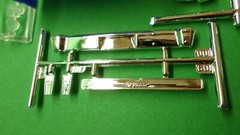 Slot Car Body? Chevy II 66 1966 Nova SS 1/25 AMT Hood Body Glass Chrome bumper