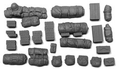 1/35 Scale US Army M24 Chaffee Stowage Set Fits any Kit – Value Gear – Resin