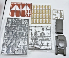 Tamiya MRC 1/35 US Light Tank M3 Stuart Model Kit MM342 w/ Crew Vintage 1975
