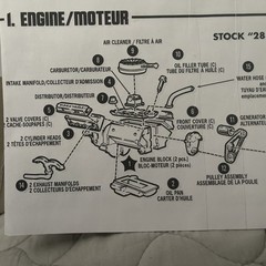 AMT 1/25 1957 Chevy Bel Air Instruction Booklet Only New & Un-opened See Photos