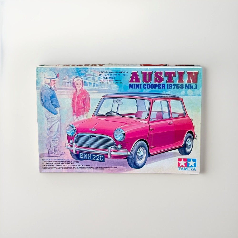 VINTAGE 1/24 TAMIYA 24235 AUSTIN MINI COOPER 1275S Mk. I BRAND NEW 🚗