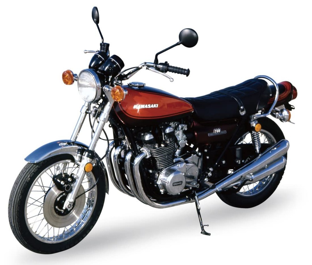 Aoshima 1/12 The Bike Series No.46 Kawasaki Z2 750RS ’73 CUSTOM Model Kit