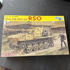 Dragon 6640 German 7.5cm Pak 40/4 auf RSO 1/35