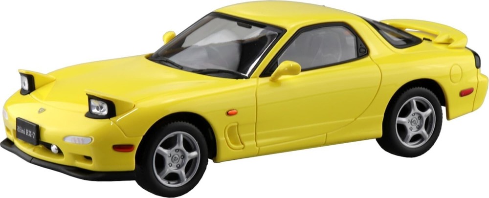 NEW Aoshima 1/32 Snap Kit Infini FD3S RX-7 Color-coded Competition Yellow 13710