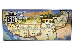 New Atlantis 1:25 Scale US Route 66 – 1956 Chevrolet 283 V8 Model Kit H1391