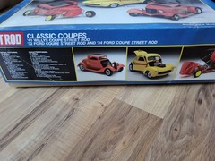 1988 Revell Hot Rod Classic coups Special Hot Rod Model Series 1:25 Scale 7480