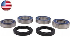 All Balls Racing 25-1492 Wheel Bearing Kit Compatible with/Replacement for Honda
