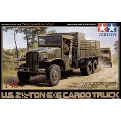 Tamiya 32548 1:48 US 2.5-Ton 6×6 Truck Military Vehicle Model Kit