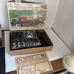 Jo-Han Model Kit 1935 Mercedes-Benz 500k 1/25 Scale complete unbuilt