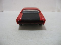 Monogram Red/Black 1970 Chevelle Malibu SS 454 1/25 Scale Built Model Kit #2268