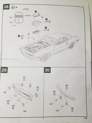 1970 Plymouth Cuda RADIATOR HOSES for Revell 1:25 Model Kit 70