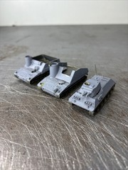 ROCO MINITANKS DBGM Lot Of 3 Custom Painted German WWII Ammo Carrier