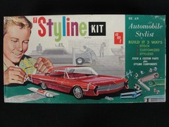 Vintage Styline Kit AMT 1/25 Scale Corvair Monza Coupe S7052 189 Model Car Auto