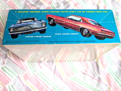 ULTRA RARE *FACTORY-SEALED ORIGINAL VINTAGE MPC 1969 CAMARO FUNNY CAR KIT *L@@K!