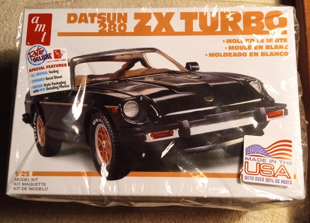 AMT 1/25 Datsun 280 ZX Turbo Mint Boxed Unused Retro Deluxe AMT 1043/12 Round 2