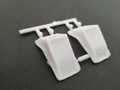 1966 Malibu SS CUSTOM RACING SEATS for Revell Monogram 1:24 Model 66 Chevelle