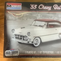 Monogram 53 Chevy Bel Air 3n’1 Car Show Series 85-4431 Sealed In Box !!!!