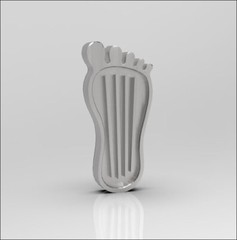 1:18 3d Printed Hot Rod Foot Style Gas Pedal. Set Of Three Included. 12mm tall