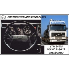 CTM 1/24 Italeri Volvo F10/F12 Globetrotter Interior/Dashboard Detail Photoetch