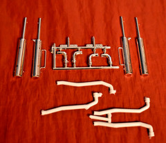 AMT GMC General Exhaust 1/25