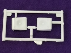 1991 Chevy S-10 Lowrider BOX BED STEREO SPEAKERS from Revell 1:25 Model Kit 91