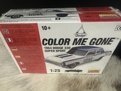 1964 Dodge 330 Super Sport Color Me Gone 1:25 Model Kit / Lindberg Made In USA