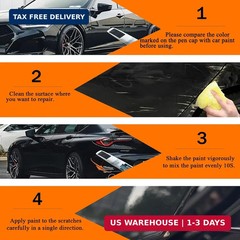 Performance Red(R-568P) Touch Up Paint Compatible with Acura, Car Paint Pen Scra