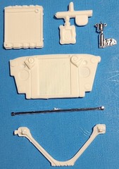 66 SHELBY MUSTANG GT 350H ENGINE BAY DETAILS – REVELL – MODEL CAR KIT PARTS LOT