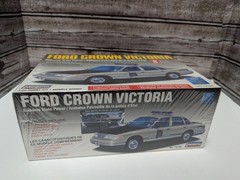Lindberg Ford Crown Victoria State Trooper Alabama Police Car Model Kit Sealed