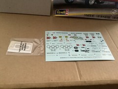 1 25 scale model parts Willys Drag Coupe Decal Set No Box