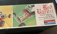 Vintage 1/24 MONOGRAM RED BARON with FOKKER TRIPLANE #6740 FACTORY SEALED 1994