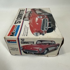 Monogram 1957 Corvette 1/25 Scale Model Kit 2227 Stock or Custom Vtg Car 1977